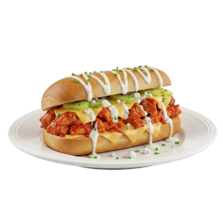 Buffalo Chicken Cheesteak